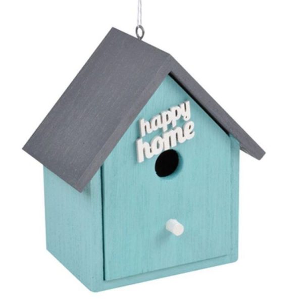 Paris Prix Nichoir & Tiroir Pour Oiseau A Personnaliser 15cm Naturel 3