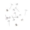 Paris Prix Lot De 8 Clous D’Oreille Anneau & Disque 1cm Argent 8
