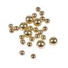Paris Prix Lot De 26 Perles Rondes Effet Métal 1-1,5cm Or 10