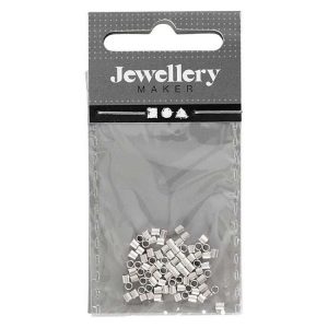 Youdoit 80 Perles Dorées En Tube à écraser Ø 2 Mm 6