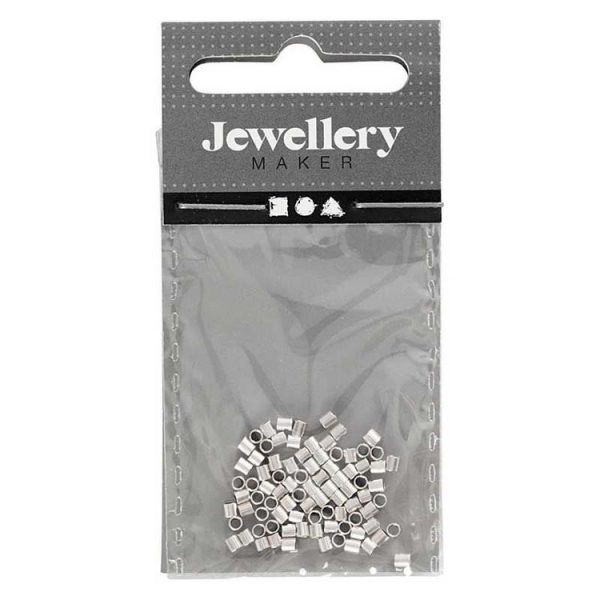 Youdoit 80 Perles Dorées En Tube à écraser Ø 2 Mm 3