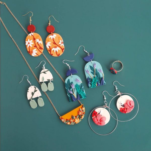 Graine Créative Coffret Bijoux En Pâte Polymère – Technique Du Slab 3