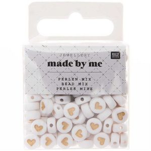 Youdoit 165 Perles Centre Coeur 5 X 7 Mm – Doré 6
