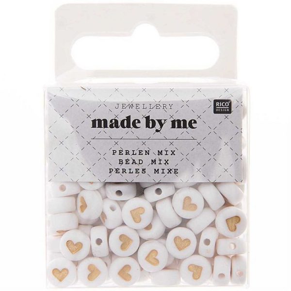 Youdoit 165 Perles Centre Coeur 5 X 7 Mm – Doré 3