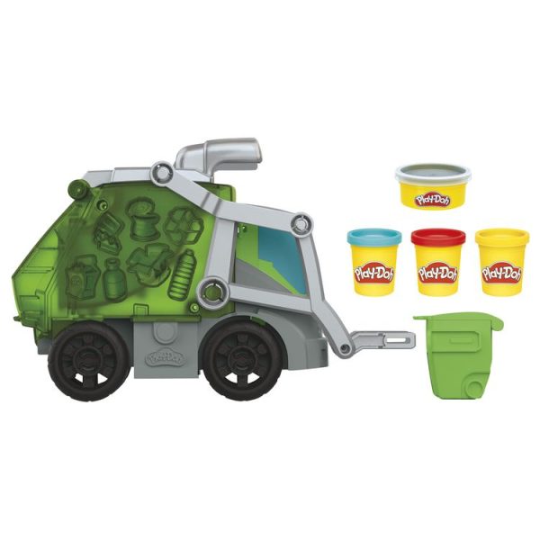 HASBRO Play-Doh Wheels Camion Poubelle 3