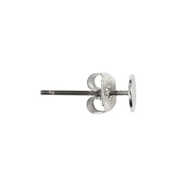 Youdoit 10 Attaches Boucles D’oreilles 13 Mm – Argenté 3