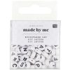 Youdoit 165 Perles – Lettres Rondes – Blanc 10