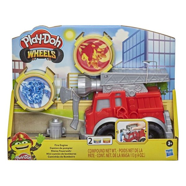 HASBRO Play-Doh Wheels – Mon Premier Camion De Pompier Play-Doh 1