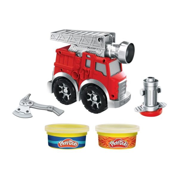 HASBRO Play-Doh Wheels – Mon Premier Camion De Pompier Play-Doh 3