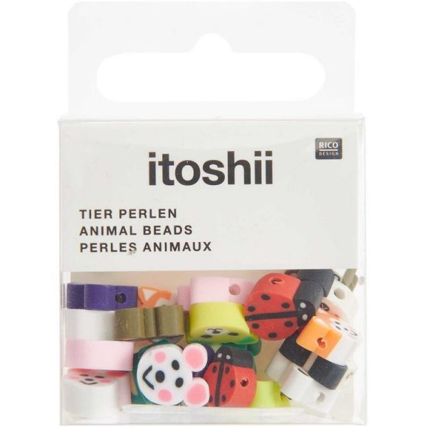 Youdoit 20 Perles Animaux 11 Mm 1