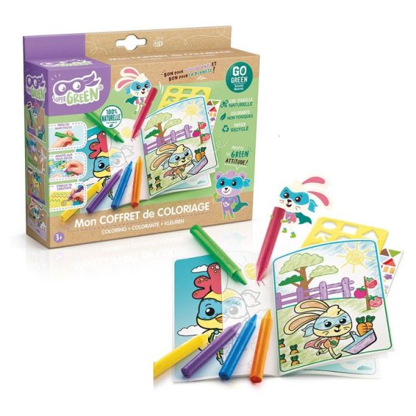 CANAL TOYS Kit Coloriage Bio 1