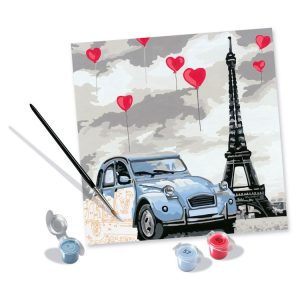 RAVENSBURGER Tableau Paris – CreArt – Carré 20×20 Cm 9