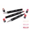 Paris Prix Lot De 3 Marqueurs Double Pointe 15cm Rose 7