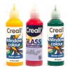 Graine Créative 3 Peintures Repositionnables Pour Vitres 80 Ml – Jaune Foncé-rouge Bordeaux-vert Foncé 7
