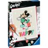 RAVENSBURGER Tableau H Is For Happy / Mickey Mouse – 24×30 Cm – CreArt 10