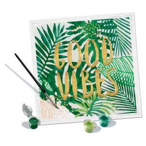 RAVENSBURGER Tableau Good Vibes – CreArt – Carré 20×20 Cm 7