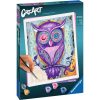 RAVENSBURGER Tableau Hibou – 24×30 Cm – CreArt 5