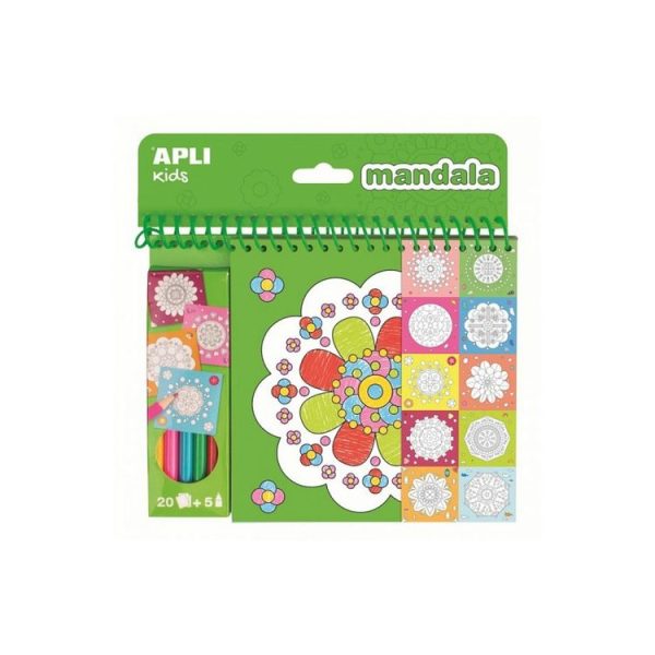 Apli Agipa Cahier Coloriage Mandala 1