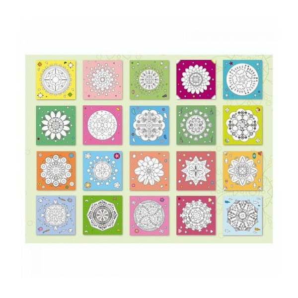 Apli Agipa Cahier Coloriage Mandala 3