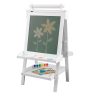 Kidkraft Tableau Blanc / Noir 2 En 1 Sur Chevalet + Rouleau De Papier Et Accessoires 7