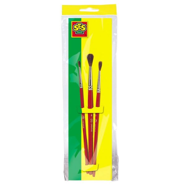 SES Creative Set De 3 Pinceaux 1