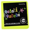 MegaCrea Pâte Polymère à Modeler Patati Patata Jaune Fluo 50 G 10
