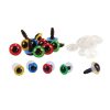 MegaCrea Yeux Mobiles à Piquer Clips Sécurité 0,5 Cm 16 Pièces 10