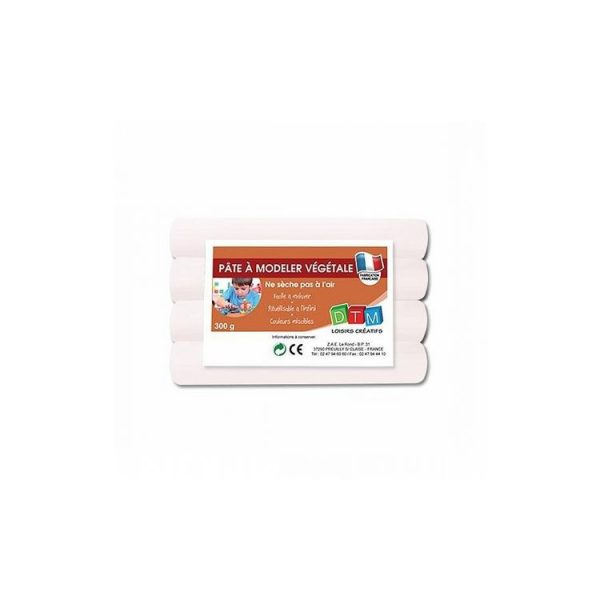 Graine Créative Pate A Modeler Vegetale Blanc 1