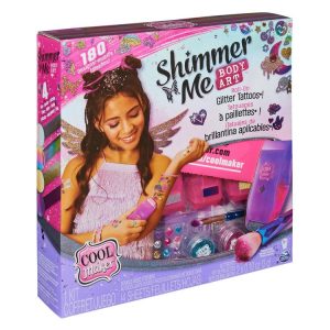 SPIN MASTER Appareil Tatouages – Cool Maker – Shimmer Me Body Art 7