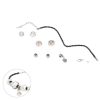 Paris Prix Kit Bracelet Mode Charms 9cm Blanc Nacré 10