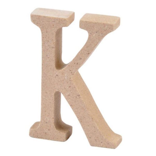 Paris Prix Lettre à Décorer K 5cm Naturel 1