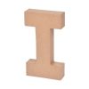 Paris Prix Décoration Murale Lettres Carton I 18cm Naturel 10
