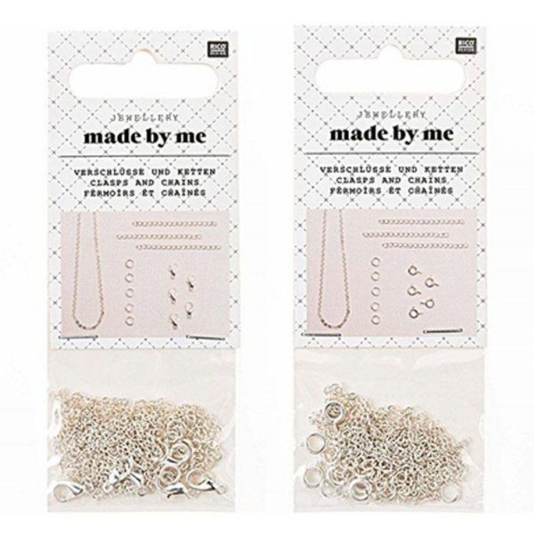 Youdoit Fermoirs Et Chaînes Pour Fabrication De Bijoux – Argenté 1