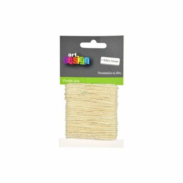 Paris Prix Ficelle En Jute Harmonie 10m Naturel 3